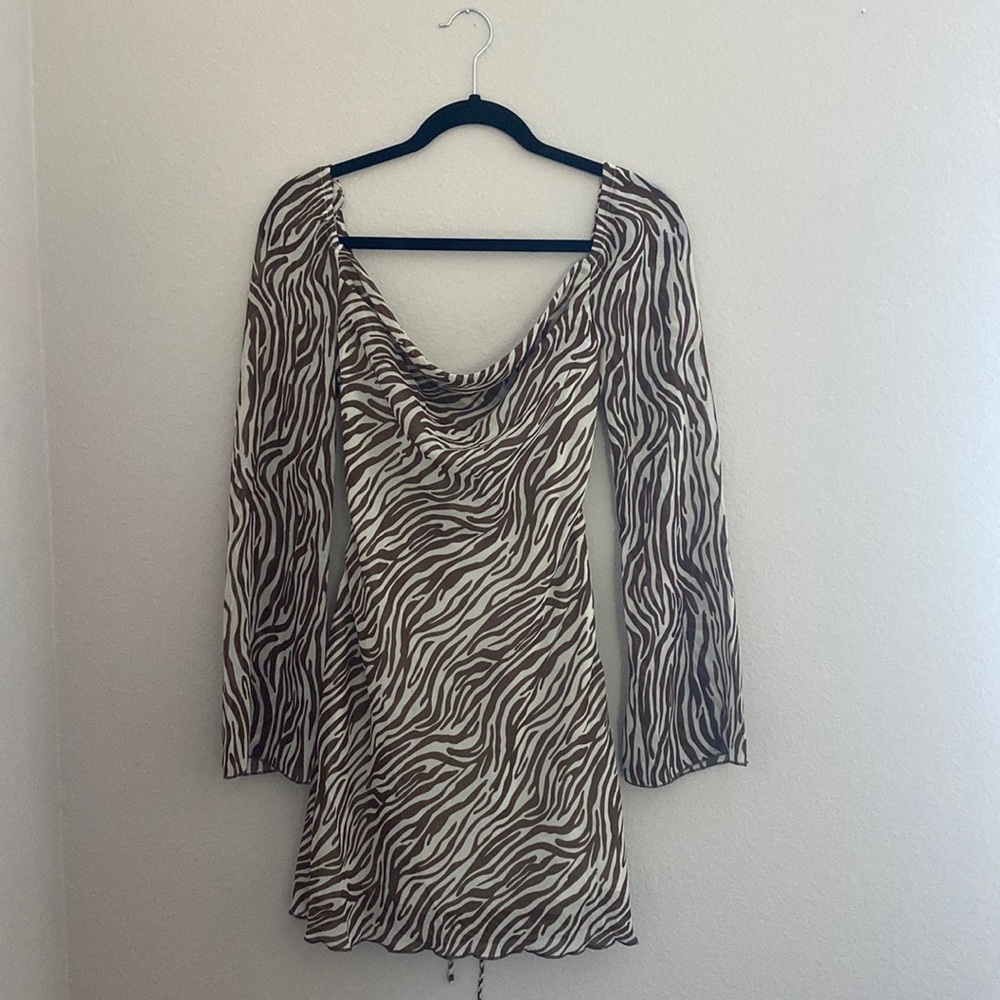 12th Tribe Zebra Dress